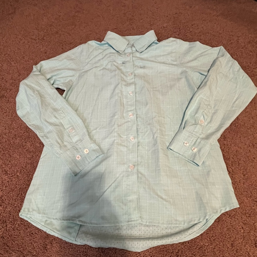 Huk womens small Button-Down Shirt